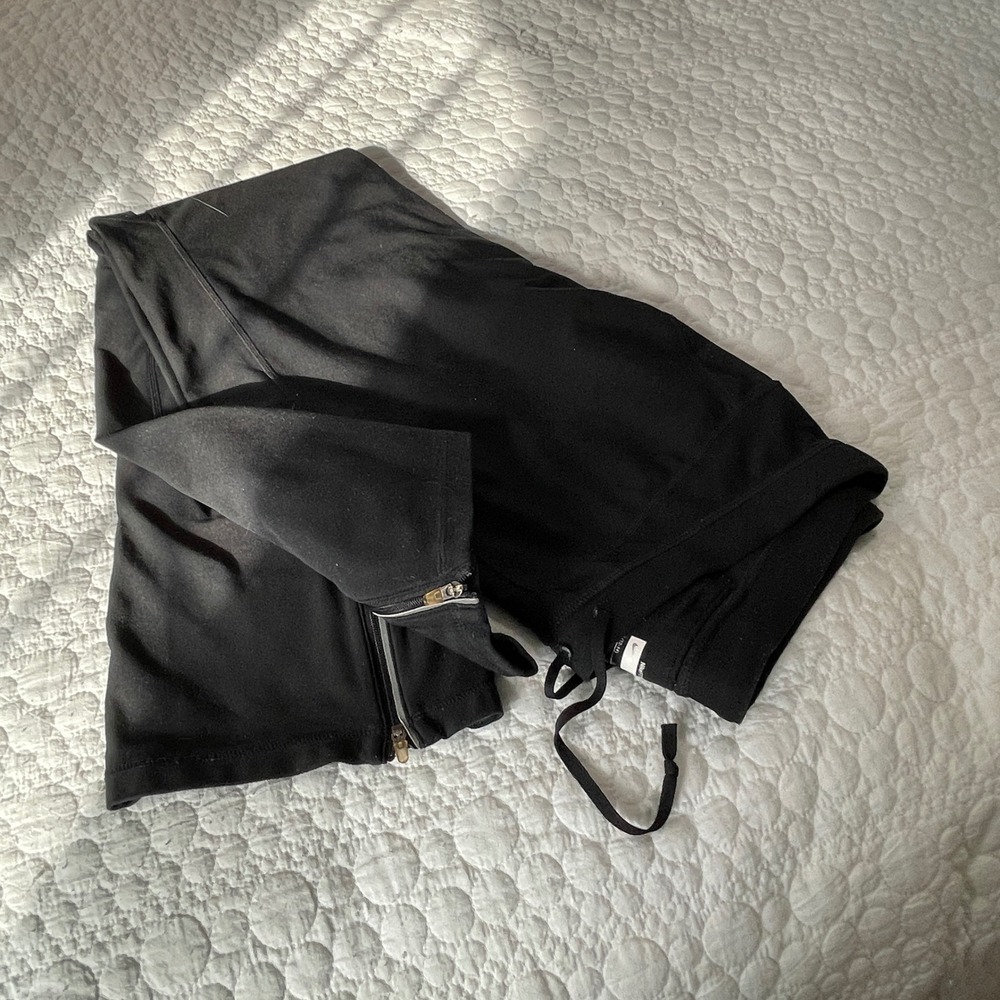 Nike Women’s Black Track Pants with Side Zipper - Picture 8 of 8